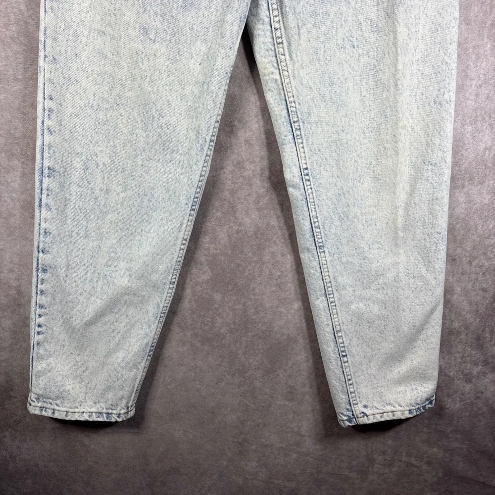 Levi's Jeans Mens 34x30 Blue 550 Relaxed Fit Orange Tab Acid Wash USA 40550-0208